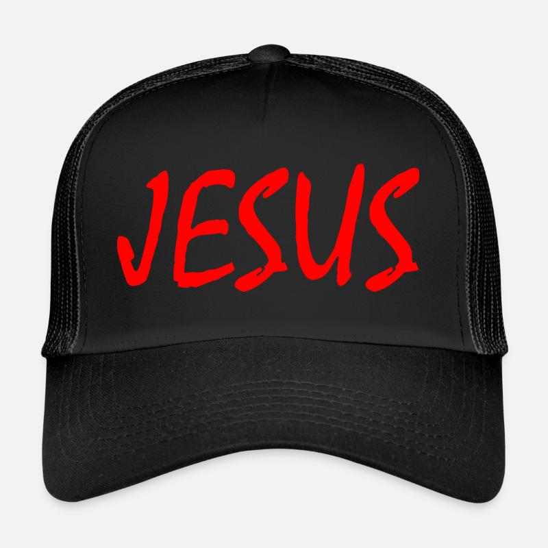 Jesus Casquette trucker 