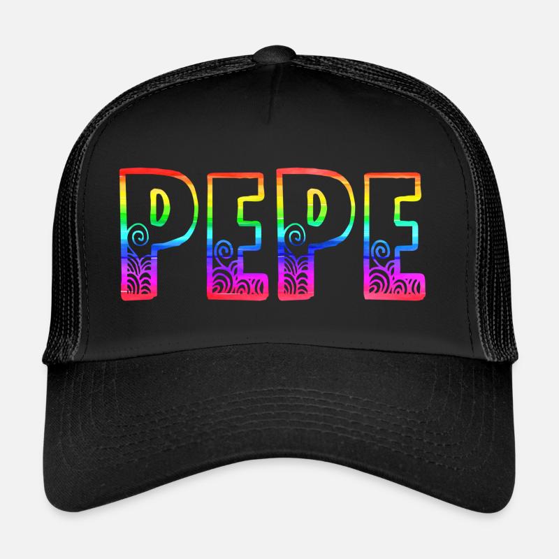 pepe rs regenbogen Trucker Cap