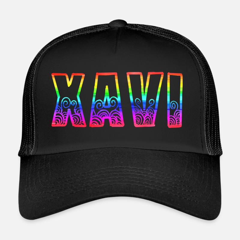 Xavi RS Arc-en-ciel Casquette trucker 