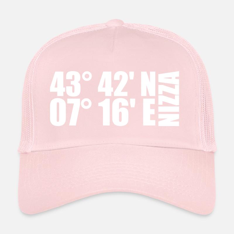 Belles coordonnées Casquette trucker 