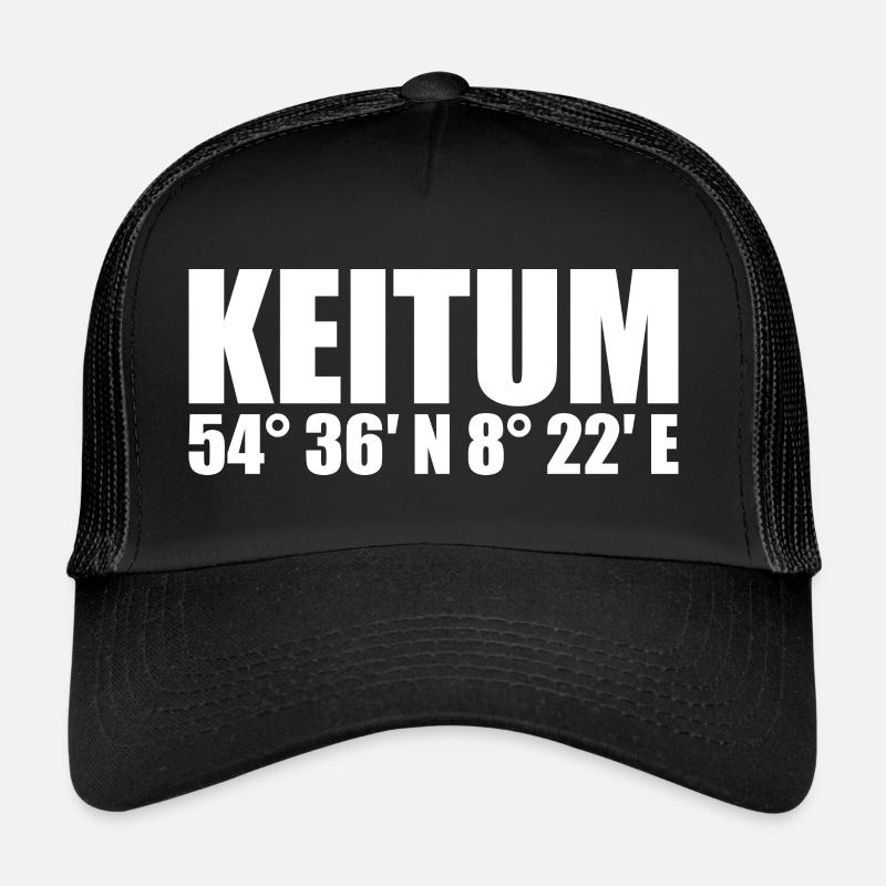 Keitum coordinates Trucker Cap