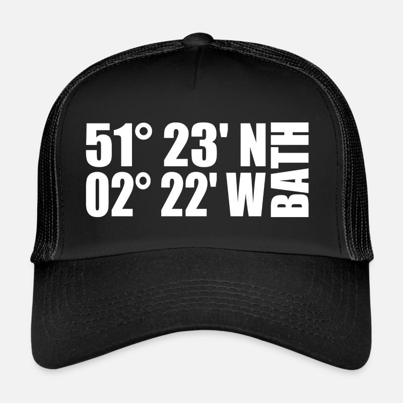 Bath Koordinaten Trucker Cap