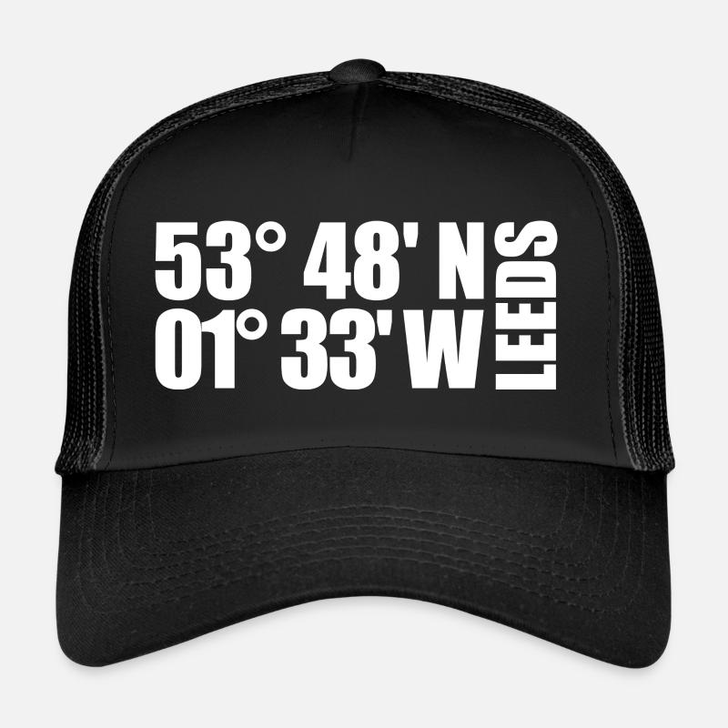 Coordonnées de Leeds Casquette trucker 