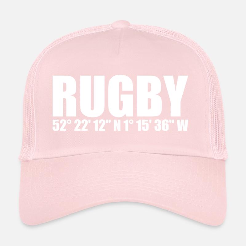 Coordonnées rugby Casquette trucker 