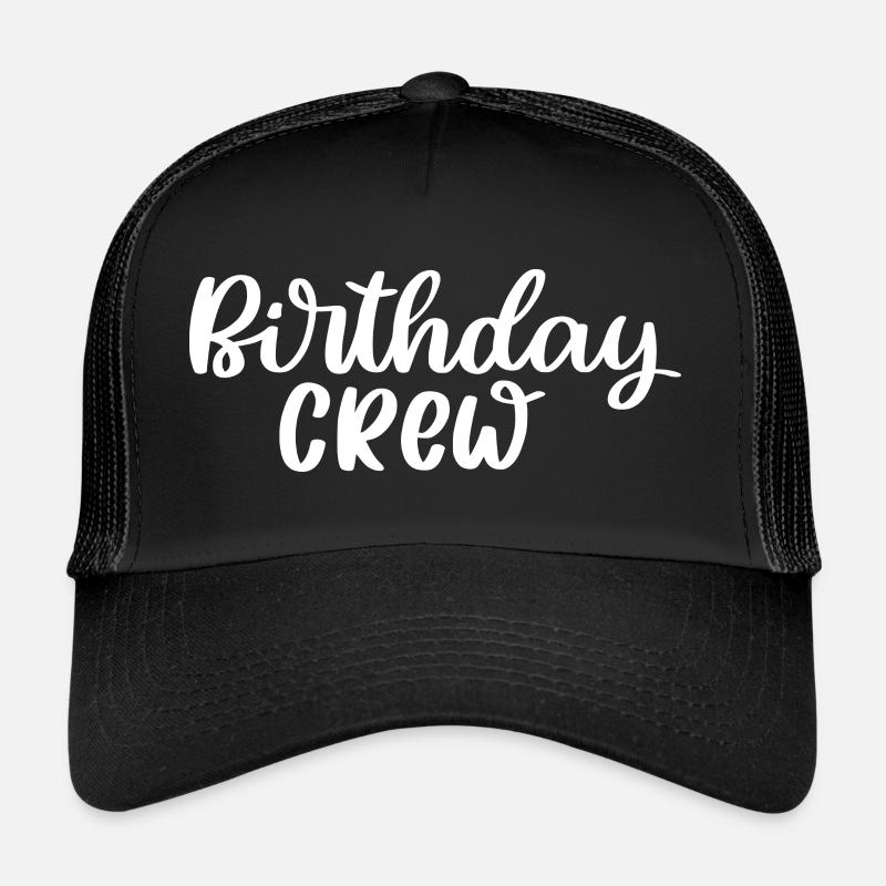Équipe d’anniversaire Casquette trucker 