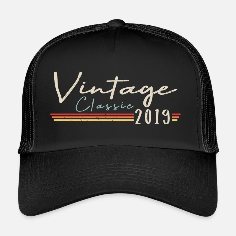 Vintage Original since 2019 Geburtstag Retro 2019 Trucker Cap