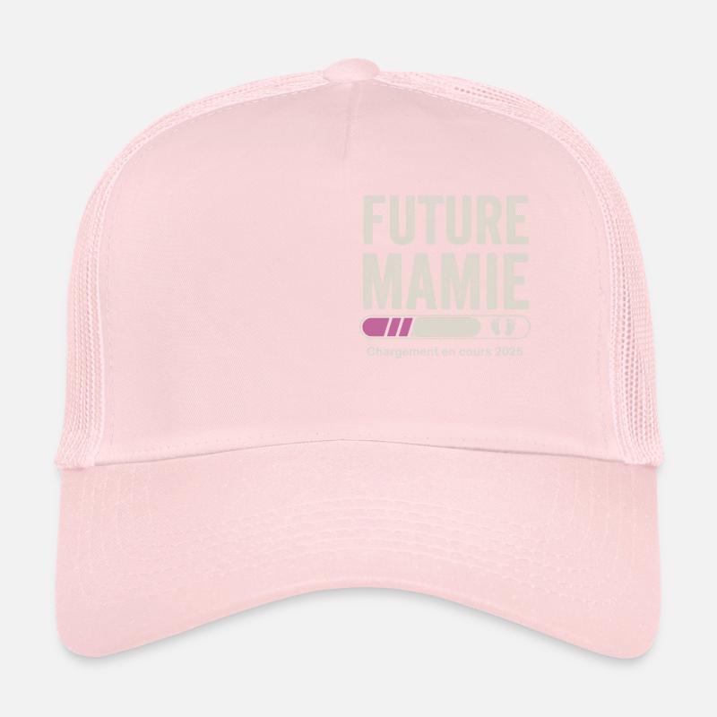 Annonce Grossesse Mamie Future Grand-Mère 2025 Casquette trucker 