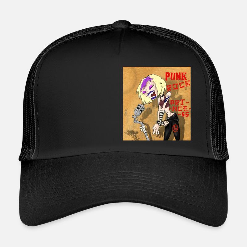 Princesse punk rock Casquette trucker 