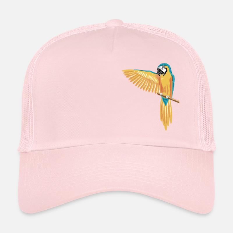 Perroquet dab dabbing Casquette trucker 