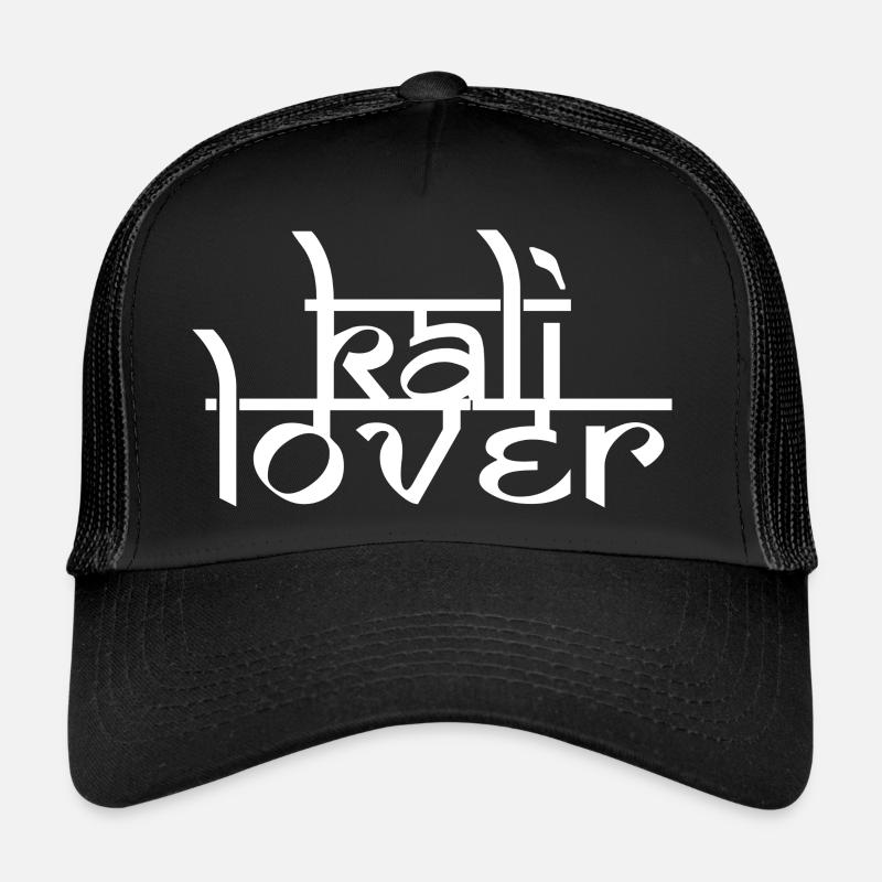 kali lover white Trucker Cap