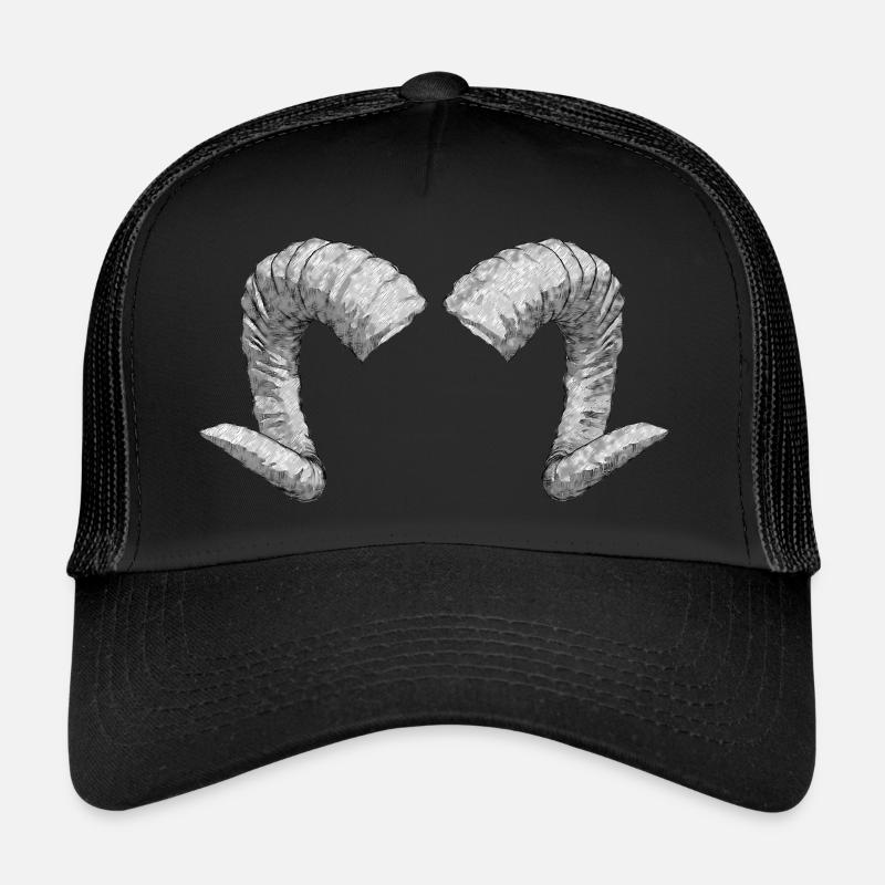 widder horn Casquette trucker 
