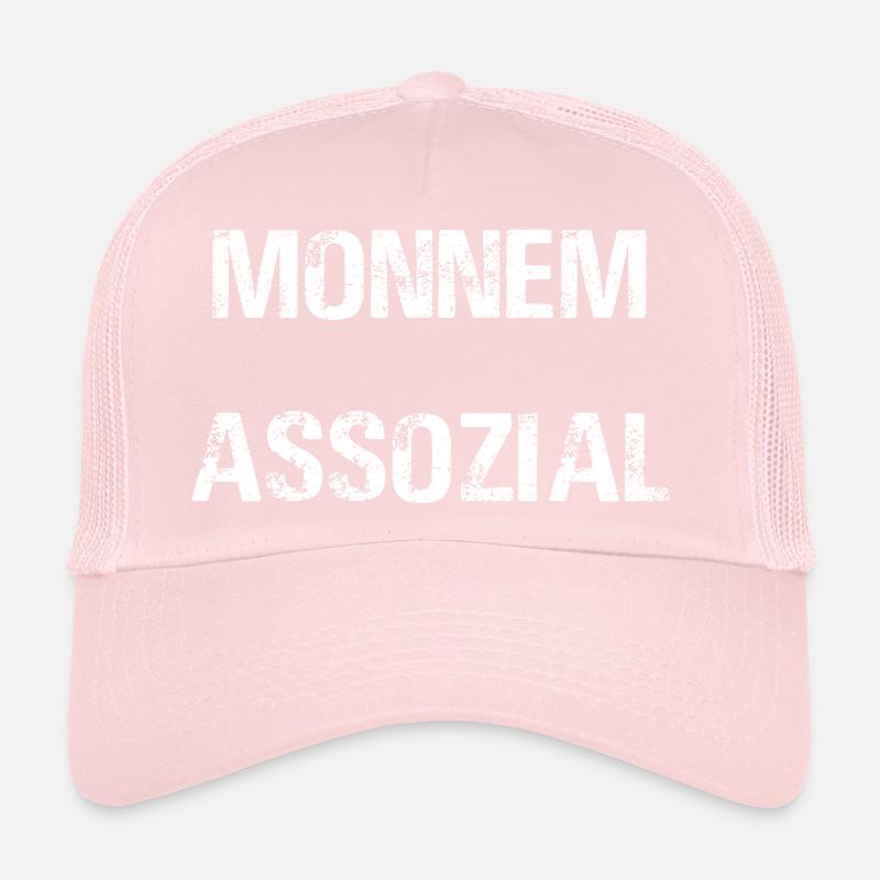 Monnem Assozial Trucker Cap