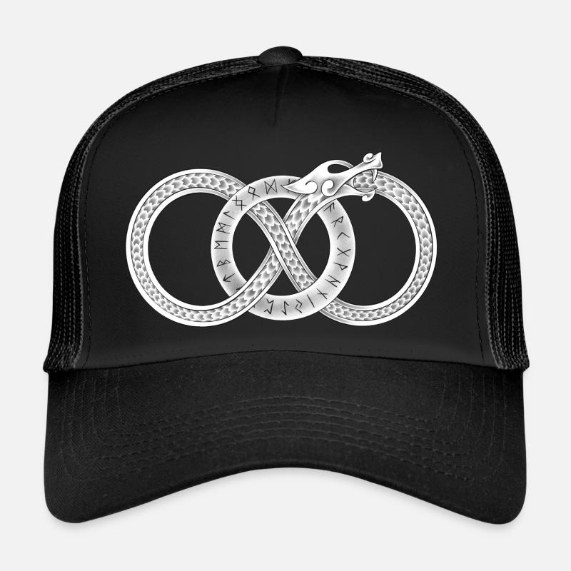 Jormungandr - Trucker Cap - black/black
