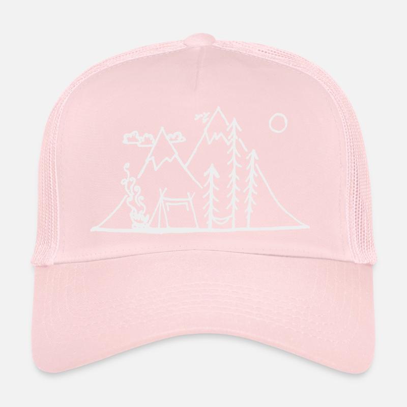 Simple Double Mountain Casquette trucker 