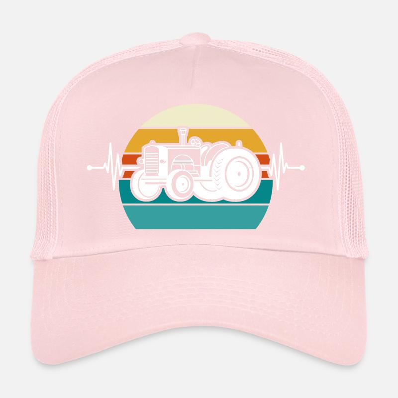 Herzschlag Trecker Trucker Cap