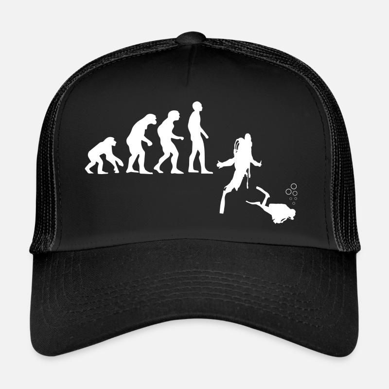 Diving Dive Dive Trucker Cap