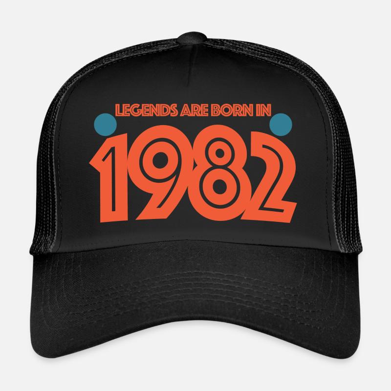 Geschenkidee Mann 40 Jahre. 1982 Trucker Cap