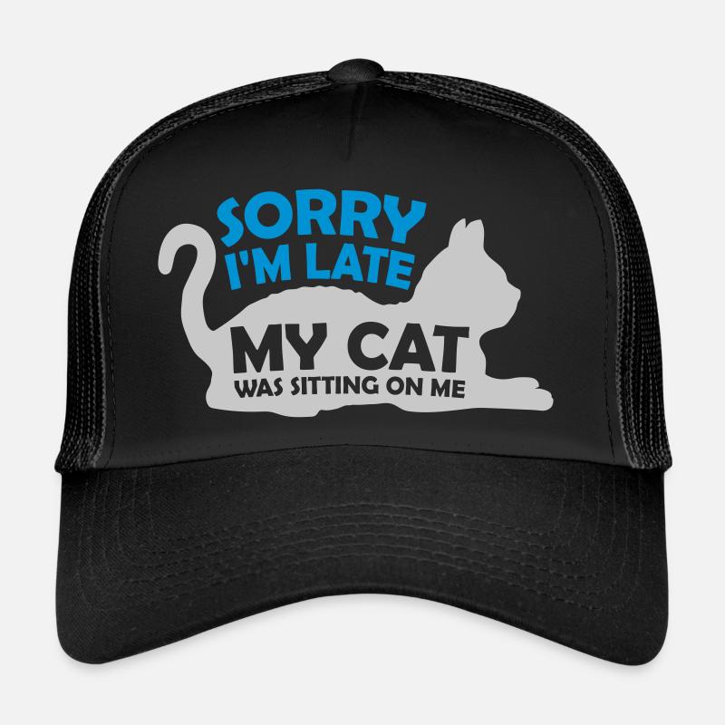 désolé chat était assis Casquette trucker 