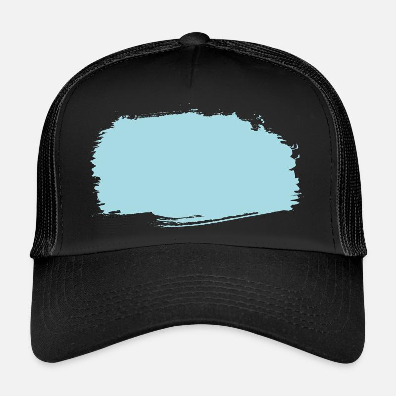 Farbkleckse Kleckse Farbspritzer Maler Geschenk Trucker Cap