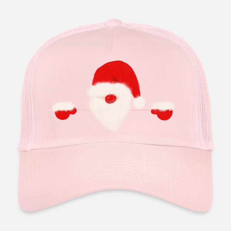 Peeping Santa Trucker Cap