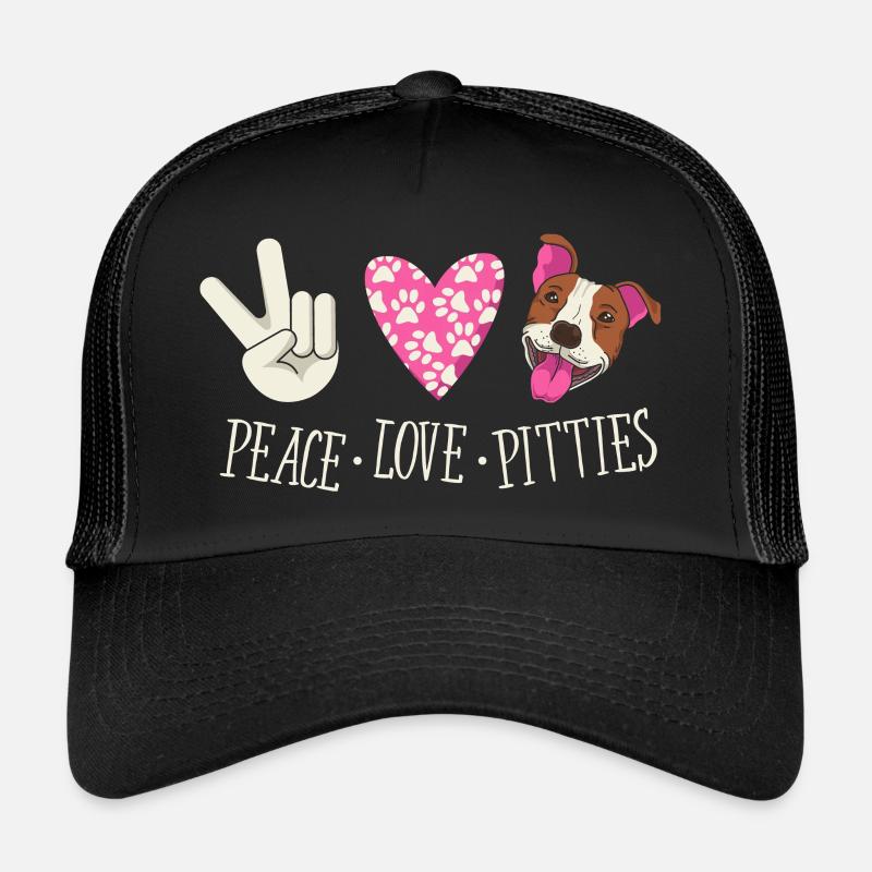 Peace Dear Pitbulls - Dog Owner Master Trucker Cap