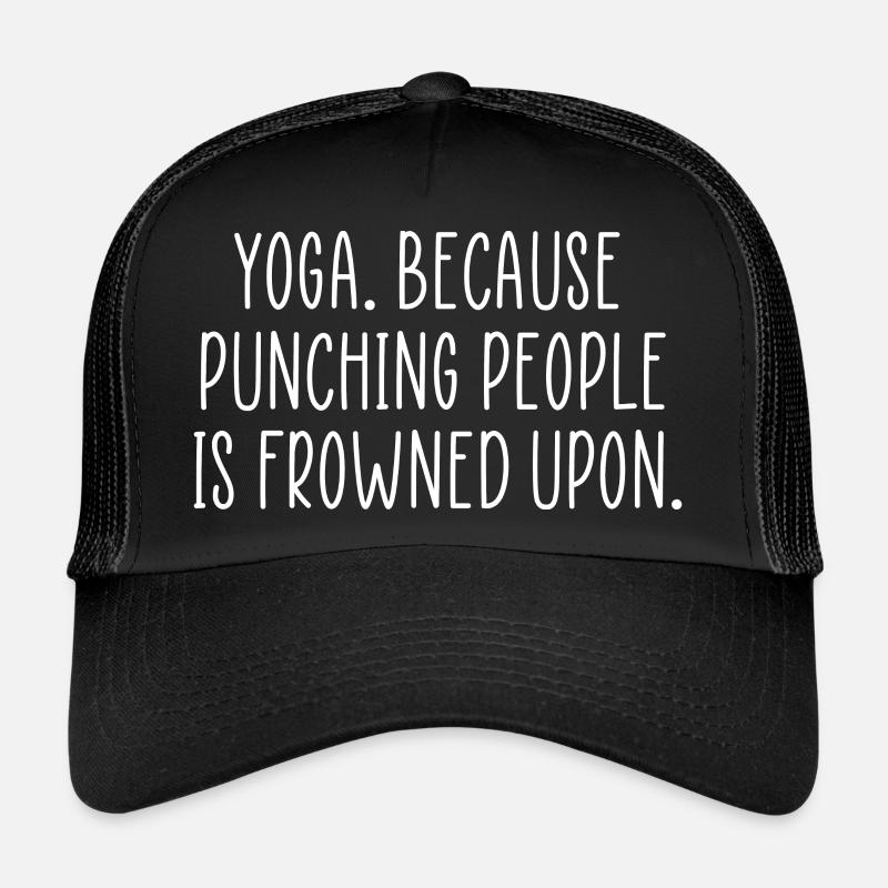 Citation de yoga Casquette trucker 