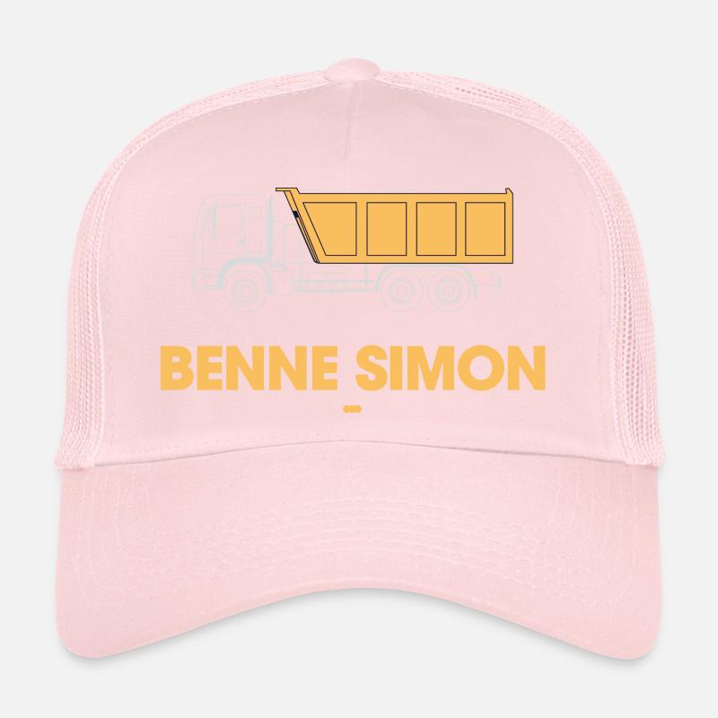 Benne Simon jaune Casquette trucker 