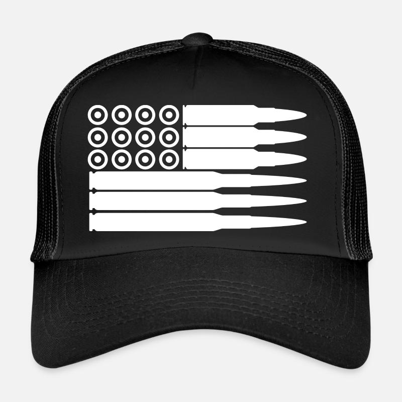 Drapeau des États-Unis Casquette trucker 