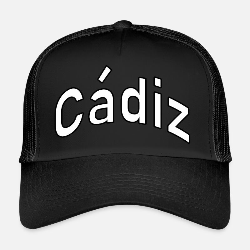 Cádiz - Trucker Cap - Schwarz/Schwarz