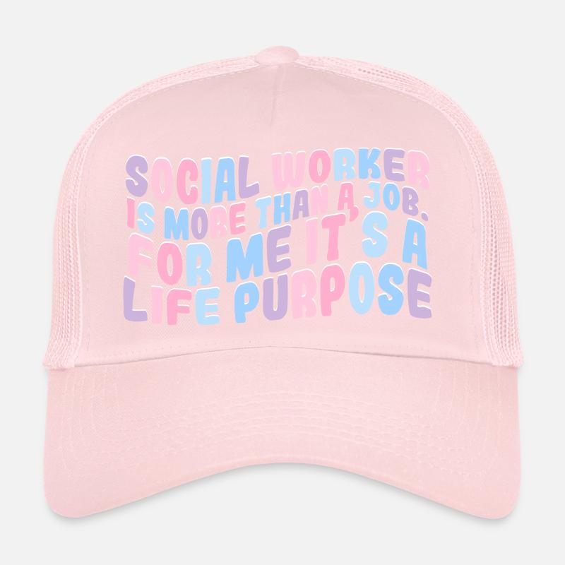 Social Work Trucker Cap