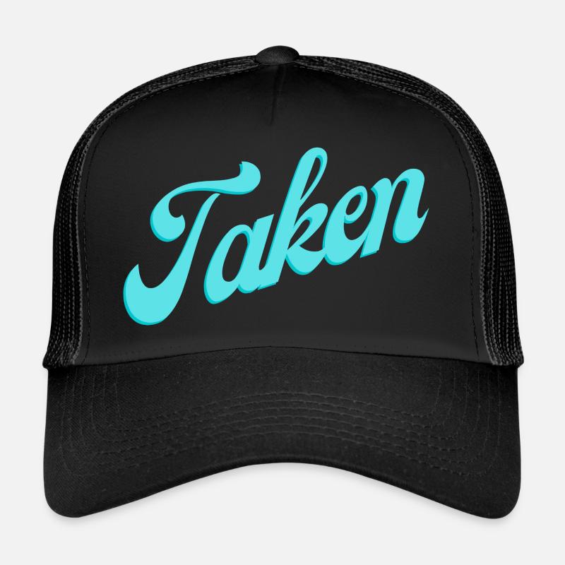 Taken - Trucker Cap - Schwarz/Schwarz