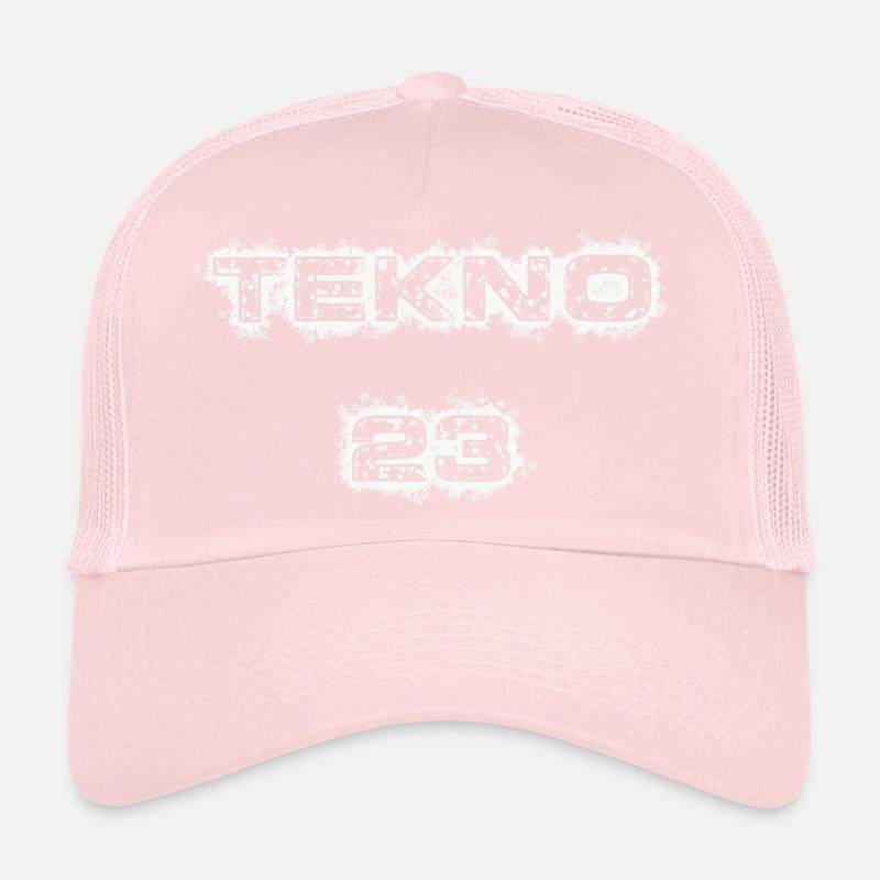 TEKNO 23 white Trucker Cap