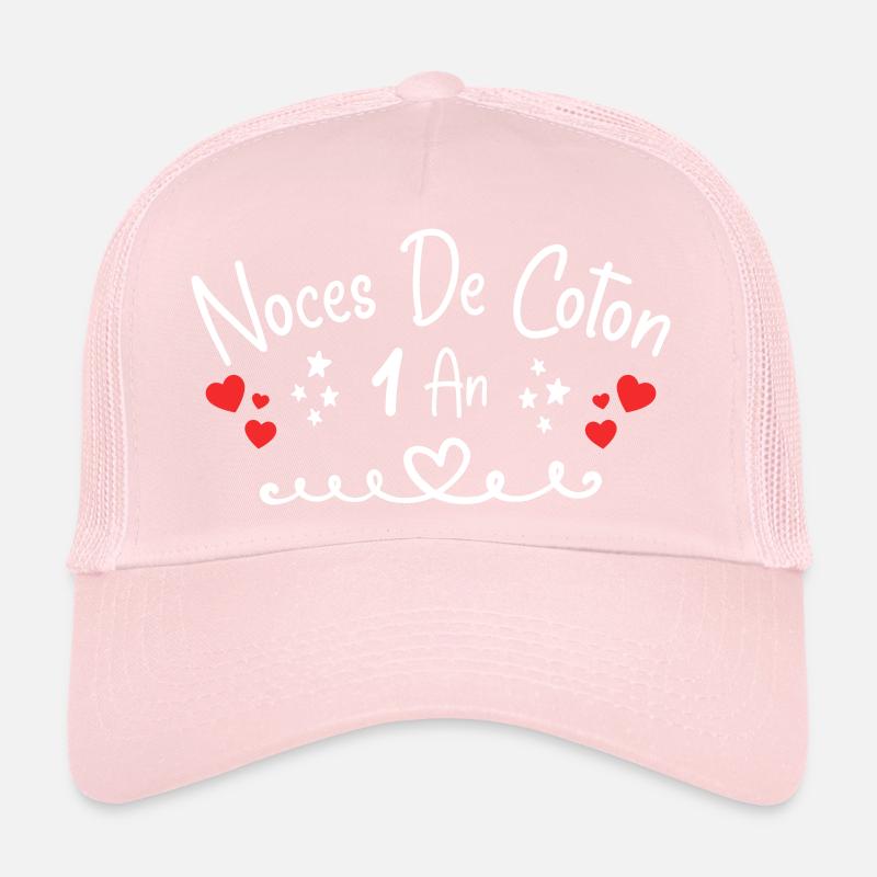 noces de coton Casquette trucker 
