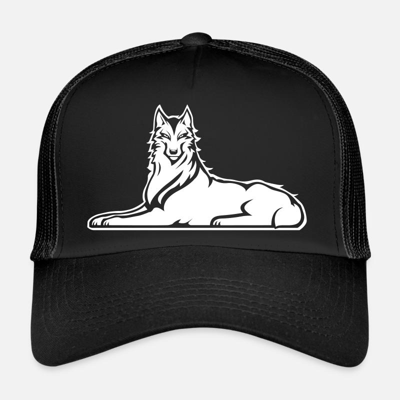Einsamer Wolf von Itschkeria Trucker Cap