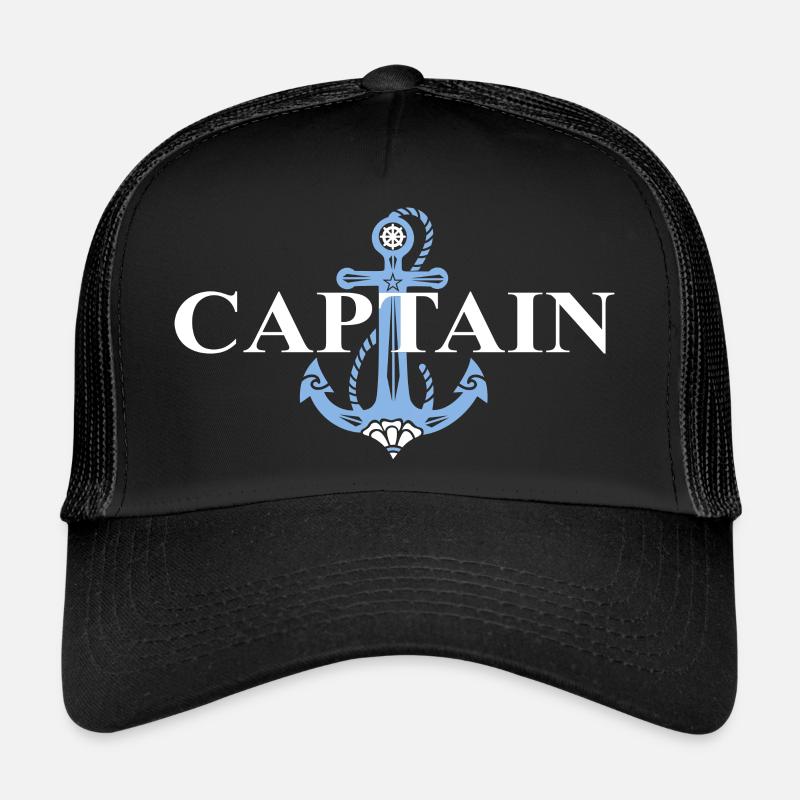 Anker, Captain, First Mate, Segeln, passendes Paar Trucker Cap