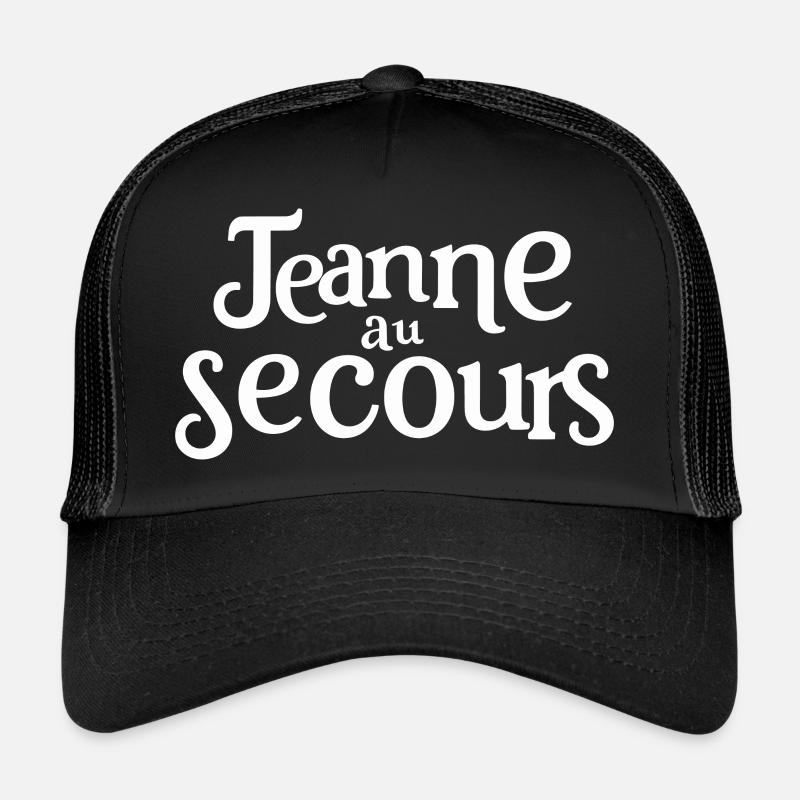 Jeanne au secours Casquette trucker 