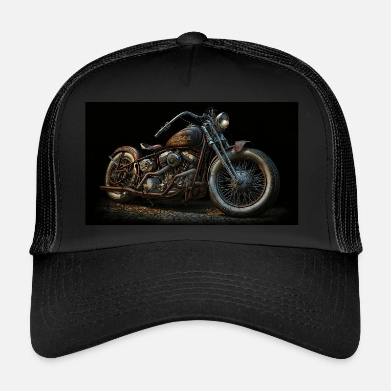 Bobber - Trucker Cap - Schwarz/Schwarz