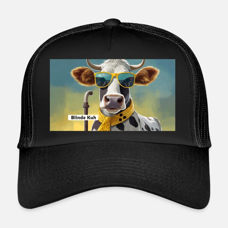 Pun ambiguous expression – Blinde Kuh (blind cow) Trucker Cap