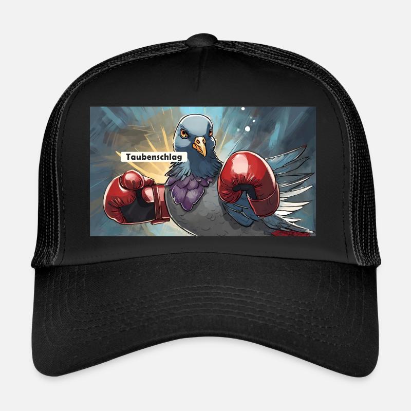 Jeu de mots expression ambiguë Taubenschlag pigeonnier Casquette trucker 