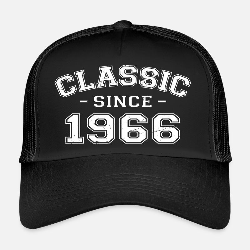 Vintage 1966 cadeau d’anniversaire 1966 classique Casquette trucker 
