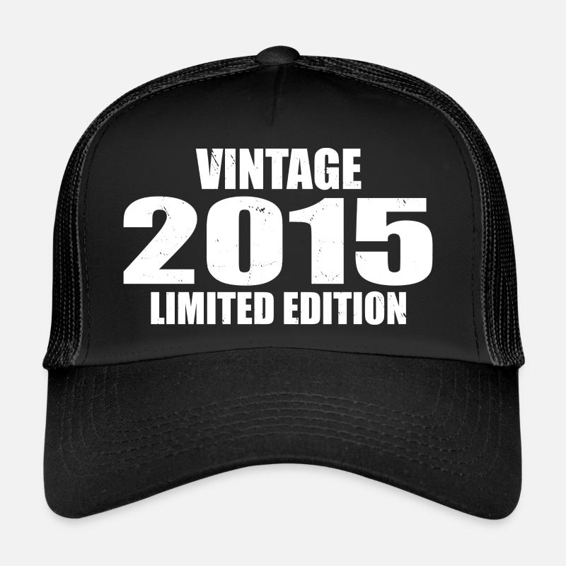 Vintage 2015 Geburtstag 2015 Retro 2015 Trucker Cap