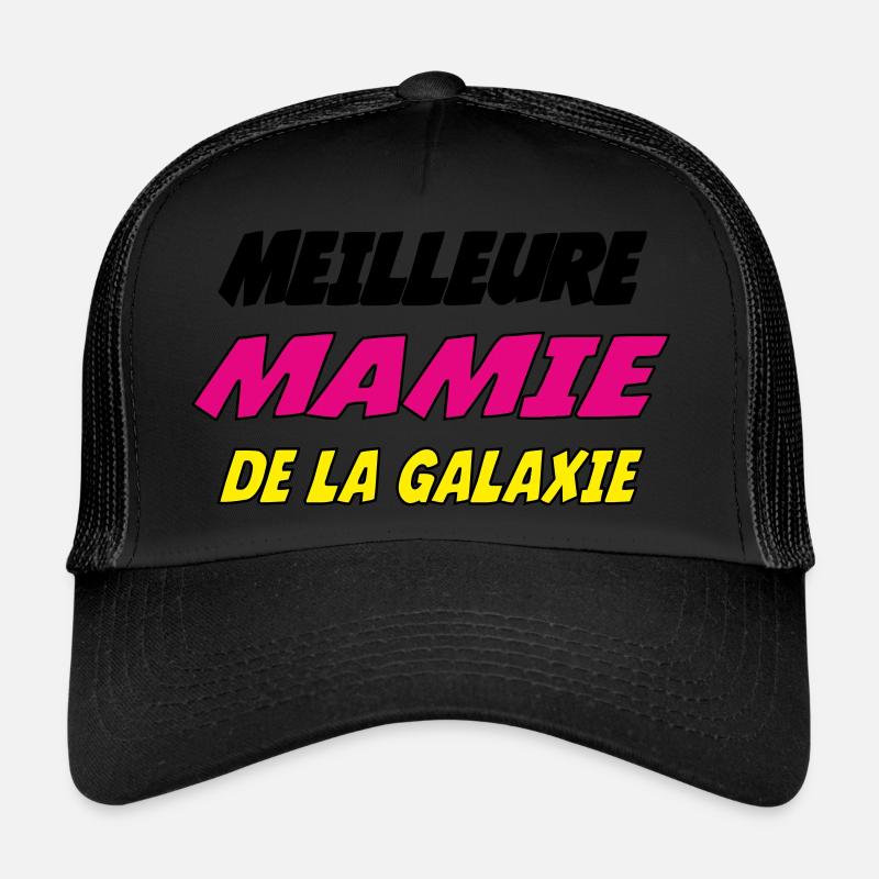BEST GRANNY IN THE GALAXY - Trucker Cap - black/black