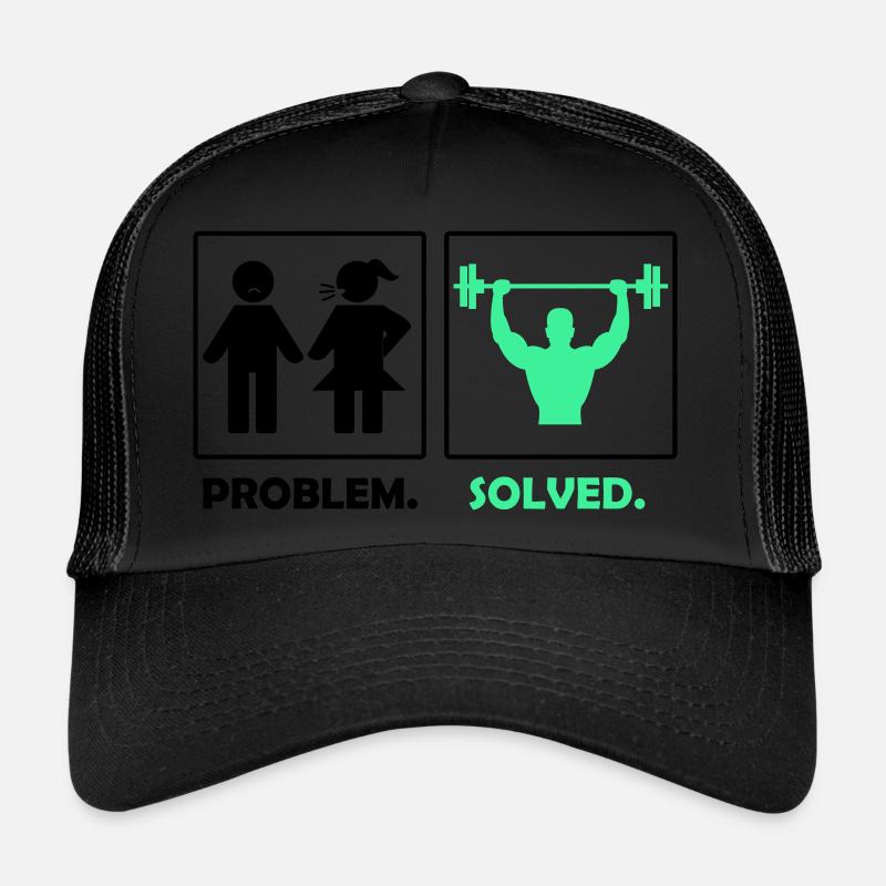 Condition physique résolue Casquette trucker 