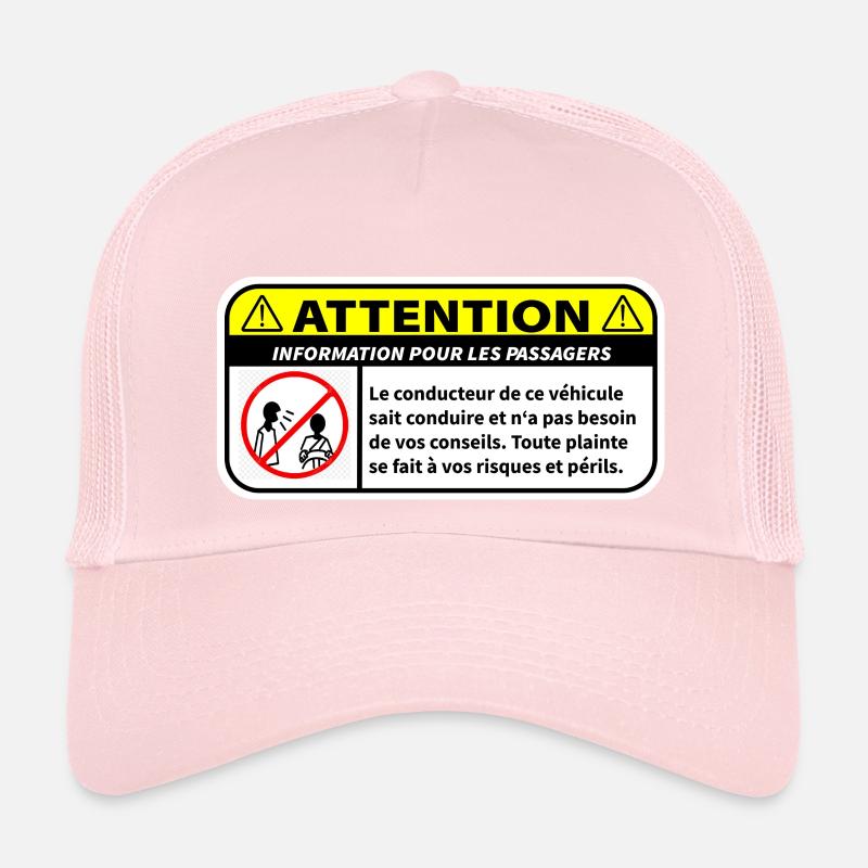 Information for passengers Trucker Cap