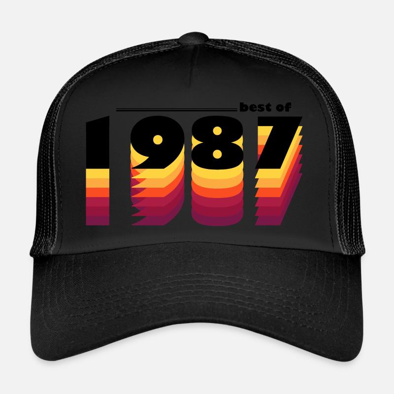 Le meilleur de 1987 - Fêtez 38 ans avec le vintage Casquette trucker 