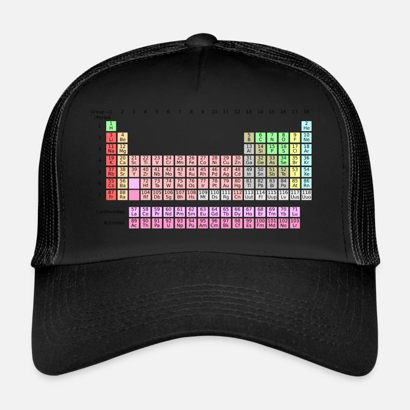 Periodensystem Trucker Cap
