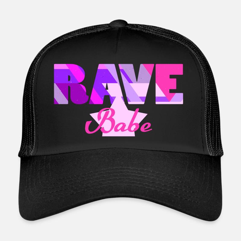 Rave Babe Trucker Cap