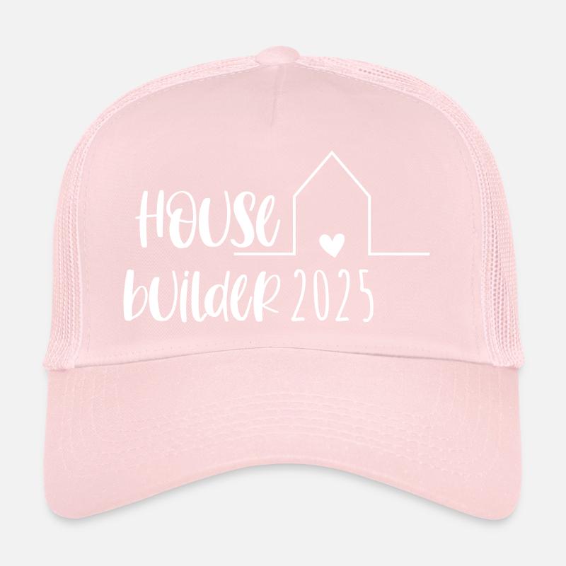 Constructeur de maisons Partnerlook Hausbau – Maison des constructeurs Casquette trucker 