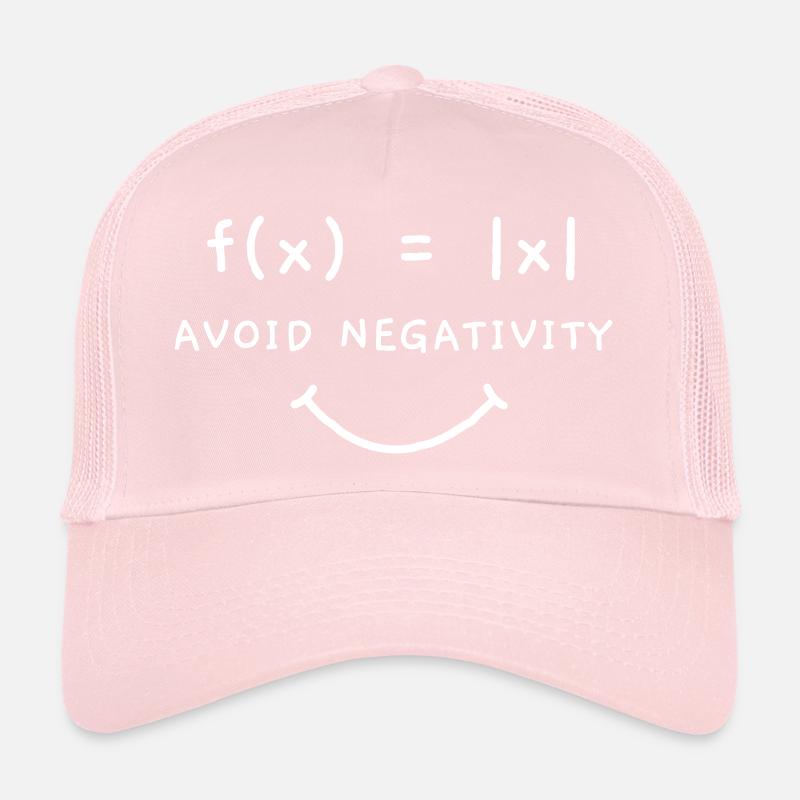 Math equation optimism saying smile gift Trucker Cap