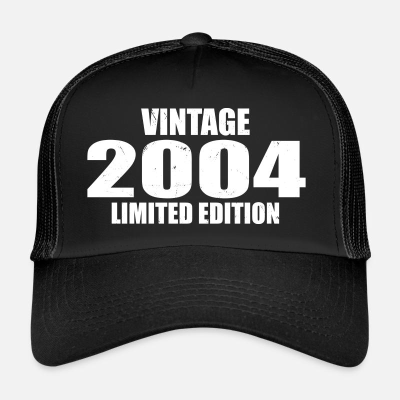 Vintage 2004 Geburtstag 2004 Retro 2004 Trucker Cap